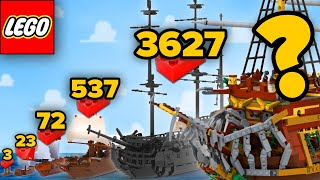 LEGO Pirate Ships in Different Scales | Comparison