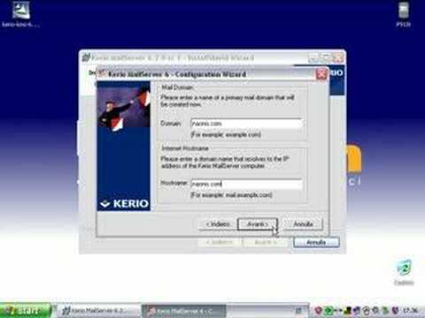 Kerio Mail Server 6 - prima installazione