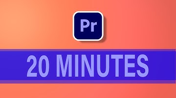 Learn the Premiere Pro Basics in 20 Minutes | Tutorial for beginners | All About in Minutes