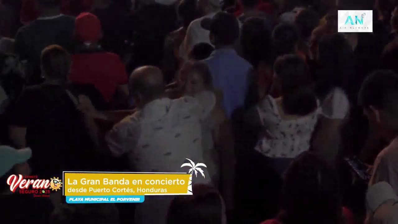 La Gran Banda en concierto desde Puerto Cortés, Honduras