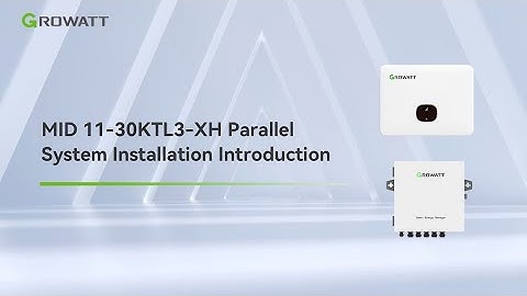 Installation Guide: Growatt MID 11-30KTL3-XH & SEM-XA-R Connections and Setup