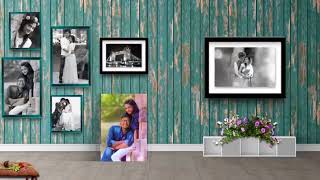 Picasso dg photo album - wedding wall canvas template sample 02 screenshot 3