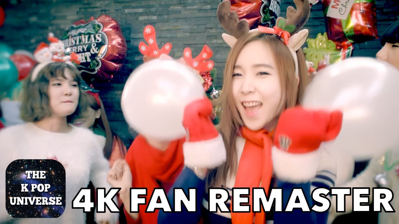 크레용팝, 케이머치, 단발머리, 짠짠 CRAYON POP, K-MUCH, BOB GIRLS, ZAN-ZAN - LOVE CHRISTMAS [4K FAN REMASTER]