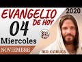 Evangelio de Hoy Miercoles 04 de Noviembre de 2020 | REFLEXIÓN | Red Catolica