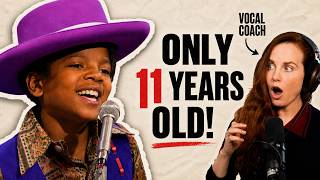 You Won’t Believe how 11 Year Old Michael Jackson Sounded! | Vocal Coach Analysis