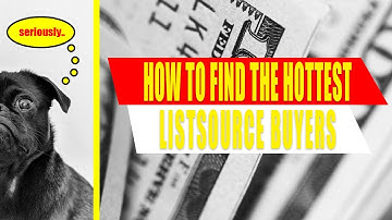 How to Pull ListSource Buyers List and Find the Hottest Buyers in 2020  | Wholesale Real Estate