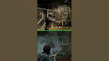 GLASS PHYSICS COMPARISON (RDR2 VS TLOU2)