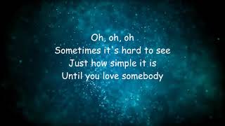 Rotimi - Love Somebody (Lyrics Video)