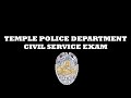 What is the civil service exam