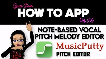 Note-Based Vocal Pitch Melody Editor Music Putty on iOS - How To App on iOS! - EP 816 S11