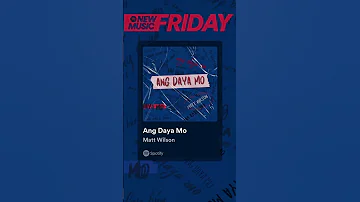 "Ang Daya Mo" by @mattyy7912 is featured on Spotify's #newmusicfriday  playlist! #Angdayamo #opm