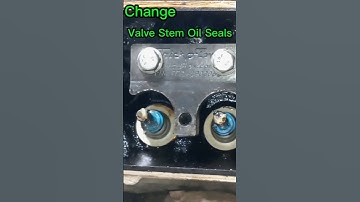 Change Valve Stem Oil Seals Without Removing Head. #car #automobile #@AutoMechanic88