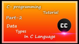 C- programming || part-2 Data Type in C language || #computerclasses