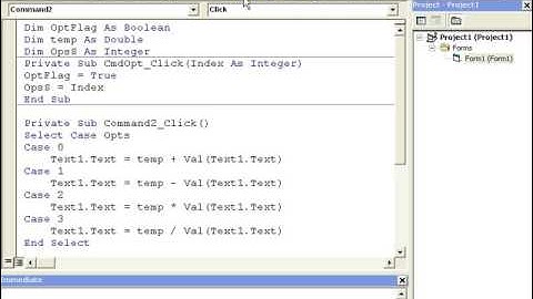 VB 6 [34] Calculator Application [urdu hindi]