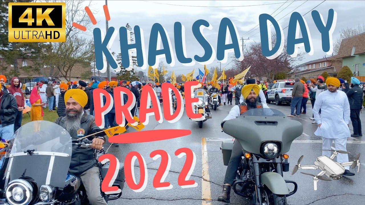 KHALSA DAY PARADE CANADA 2022 NAGAR KIRTAN HIGHLIGHTS MALTON TO