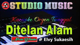 Dangdut Ditelan Alam ~ Elvy Sukaesih || Karaoke Orgen Tunggal (Nada Wanita)