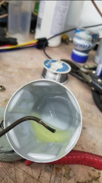 cleaning copper wire - YouTube