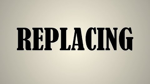 Learning vim: Replacement