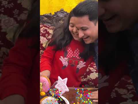 Jinni Ke Birthday Ka First Cake @CuteSisters @CuteJinni #shorts #happybirthday