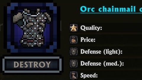 Pocket Rogue Blacksmith making "Orc Chainmail" #games #pocketrogues #pixel #blacksmith #rpg