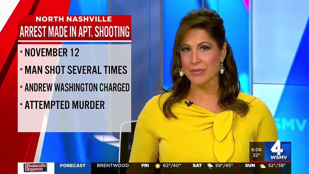 Arrest made in North Nashville apartment shooting - YouTube