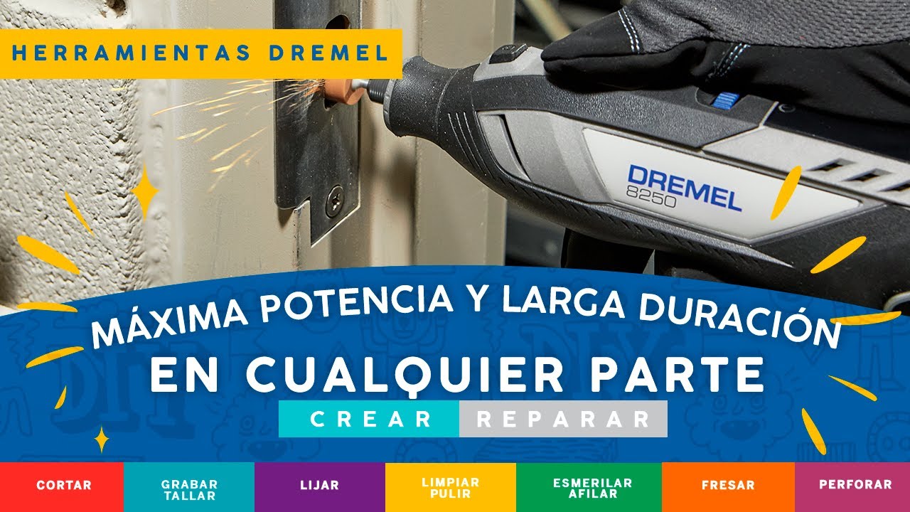 Dremel 8250, Herramienta inalámbrica con baterías de alta potencia