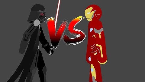 Darth Vader vs Iron Man (Stick Nodes Animation)