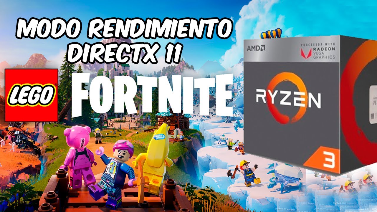 fortnite-lego-ryzen-3-2200g-16gb-ram-3200mhz-modo-rendimiento-y