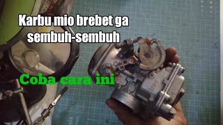 Mio carburetor stuttering at low revs