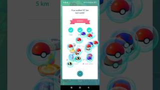 PoGo - Claimed Adventure Sync rewards from walking 57km (week ending 14Jul2025) #pogo #rewards