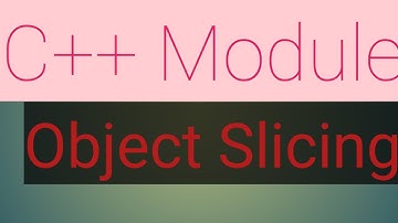 Object Slicing in c++ #Object #Slicing #OOPS #C++