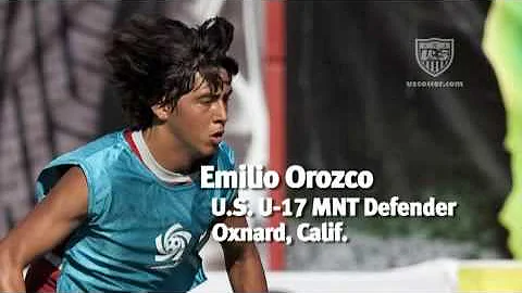 U-17 MNT Profile: Emilio Orozco - April 27, 2009