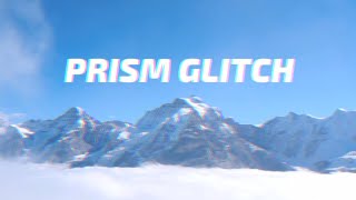 Prism Glitch Transition effect and title in kinemaster pro