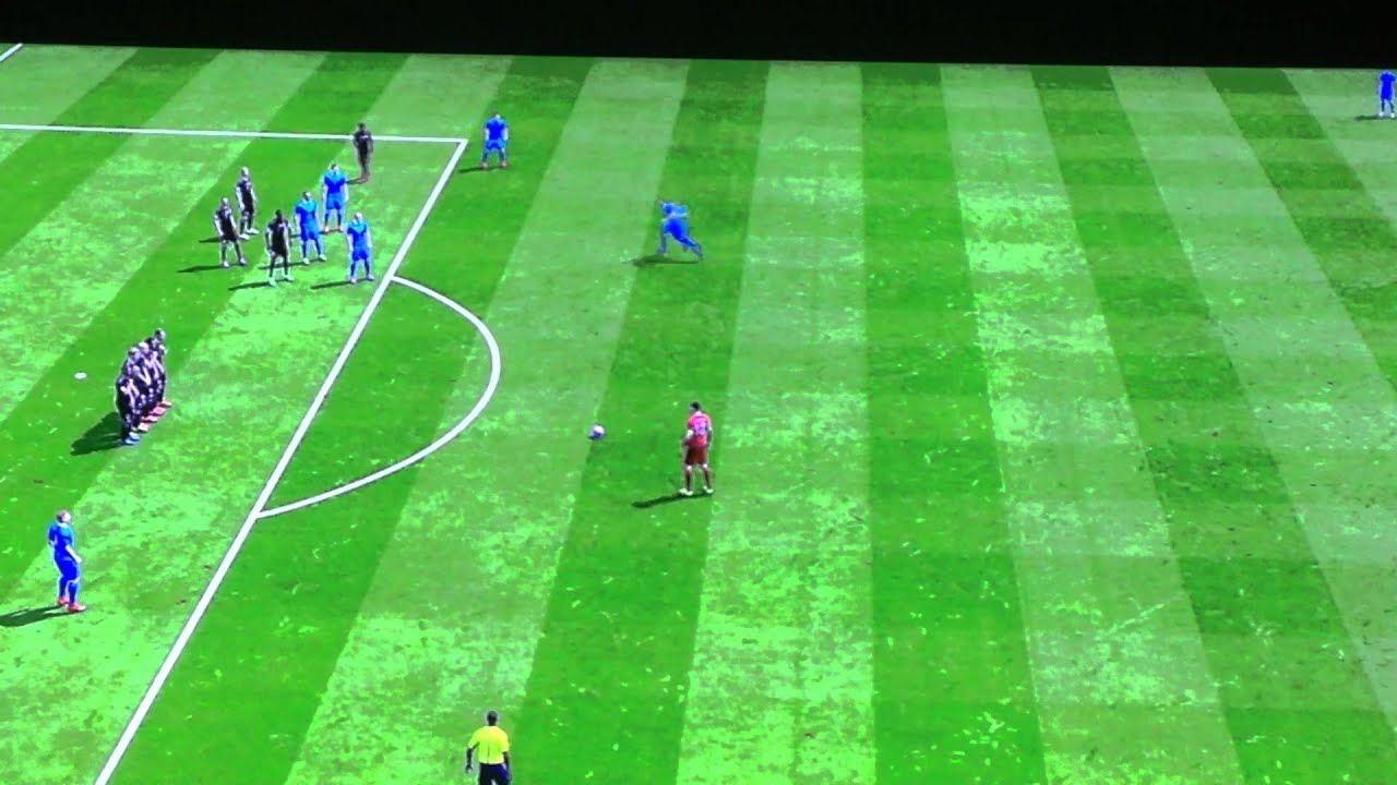 Goalkeeper free kick Fifa 15 ut YouTube