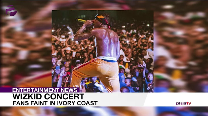 Wizkid Concert: Fans Faint In Ivory Coast