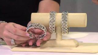 Celebrity JAI John Hardy Sterling Sukhothai Curb Link Cuff with Gabrielle Kerr Wealth