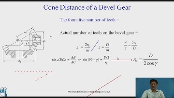 Design of bevel gear - 4