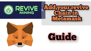 How to add Revive Chain Testnet on Metamask Wallet? step by step guide | #metamasktutorial #revive screenshot 4