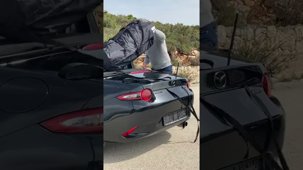 Mazda Miata ND Luggage Rack : Boot-bag Vacation.