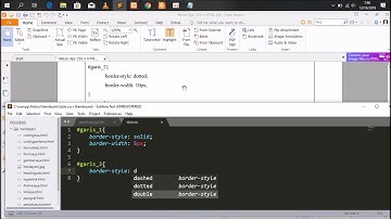 Video 23 - Mengatur ukuran border menggunakan CSS