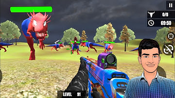 Dinosaur Hunting Games : Wild Animals Hunter 3D - android gameplay