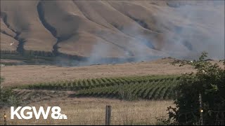 Updates on wildfires burning in southeast Washington