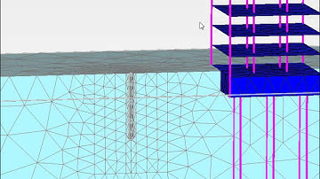 Plaxis Tutorial - Dynamic analysis of pile driving close to an existing building