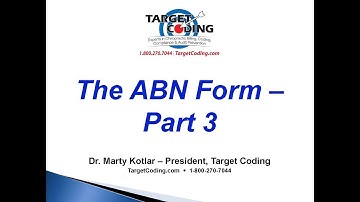 Target Coding The ABN Form   3