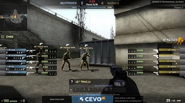 CEVO-Pro CS:GO Season 4: iBUYPOWER vs. United 5 - Week 3:1 on de_nuke