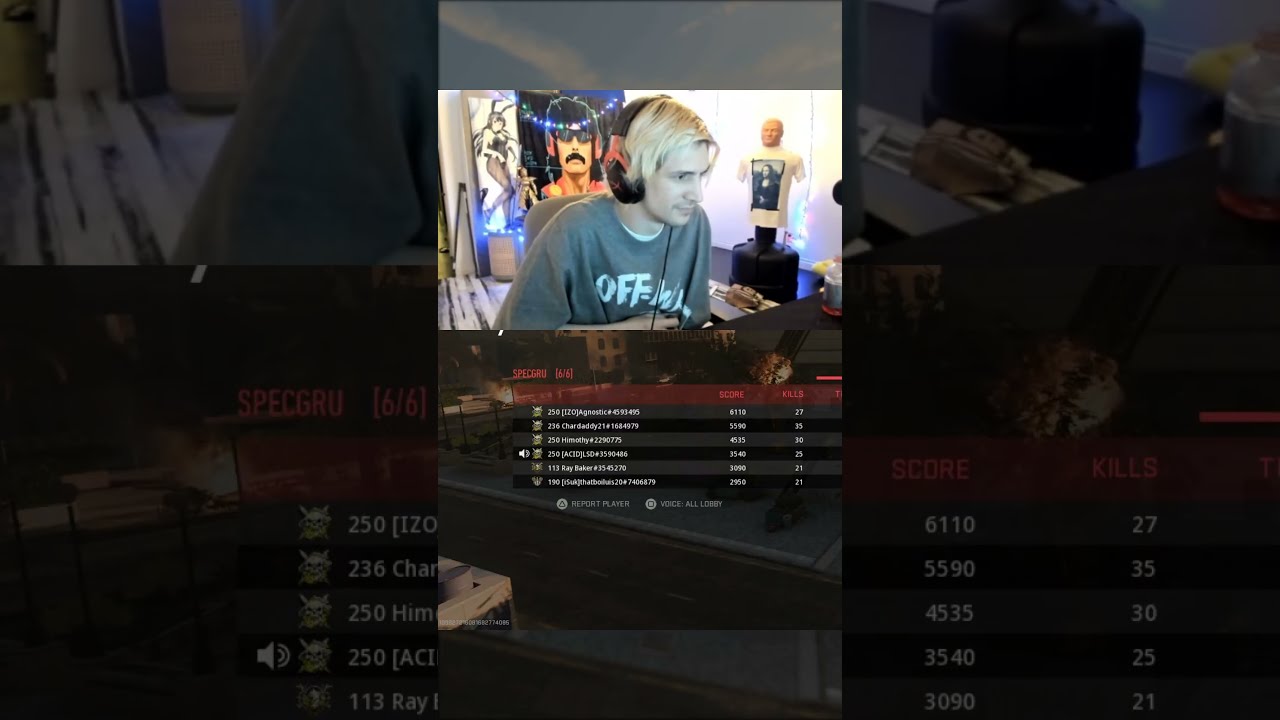 XQc Gets Cooked By A Random On COD Shorts