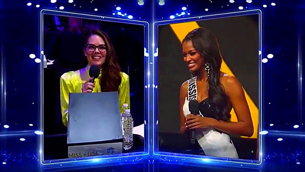 Winning Answer of Miss Mississippi - Question and Answer - Miss USA 2020 Pageant - YouTube