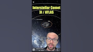 How does Comet 3I/Atlas move through space? #astrophysics #space #science