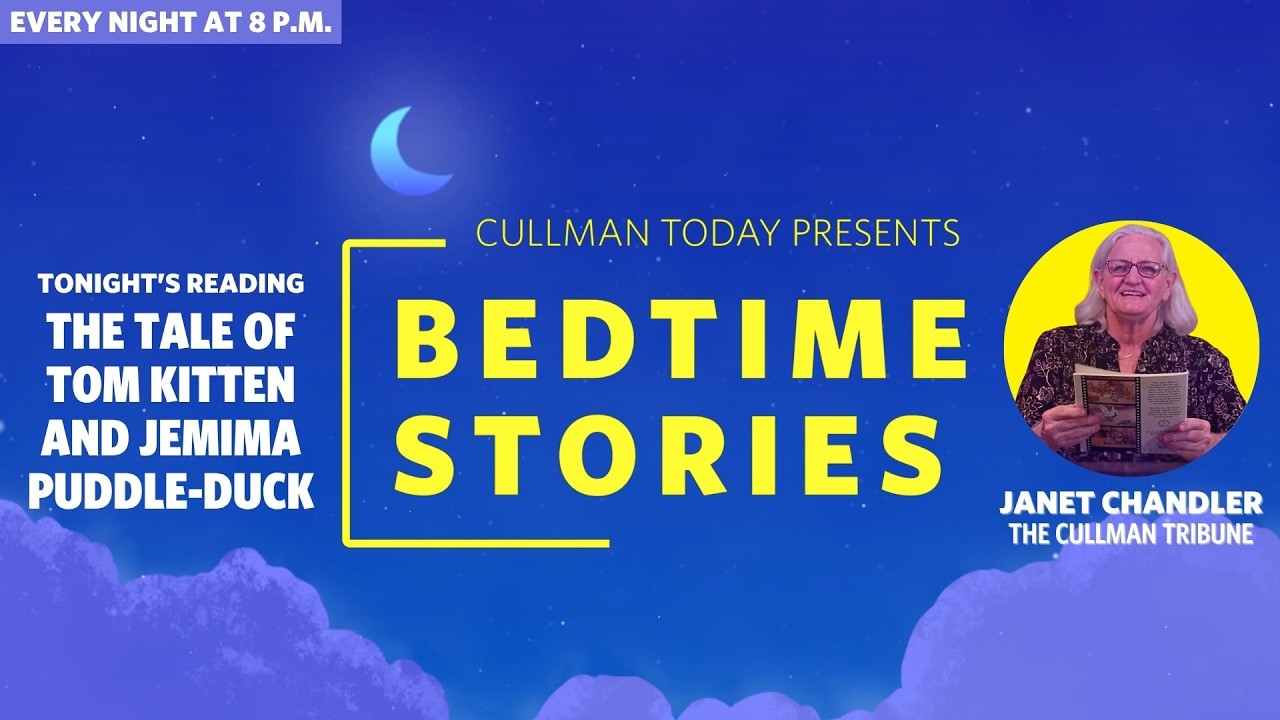 Bedtime Stories – Janet Chandler reads The Tale of Tom Kitten And Jemima Puddle-Duck