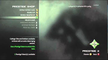 Mw3: Prestiging into second prestige